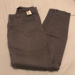 Grey skinny jeans